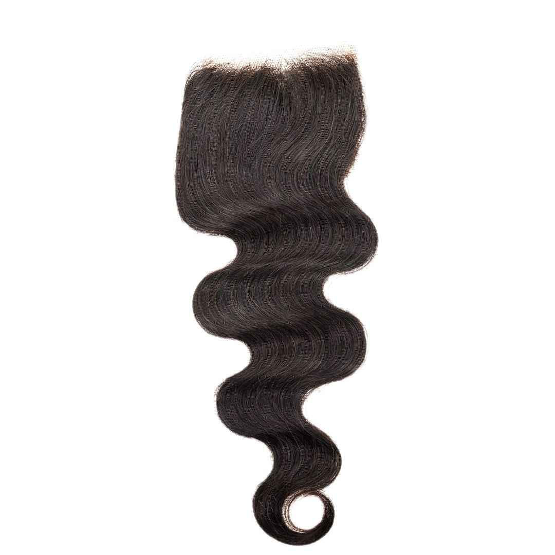 Human Hair Brazilian Body Wave 4x4 Closure